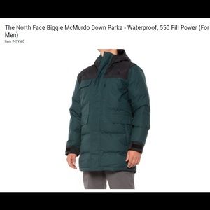Biggie McMurdo Down Parks by North Face NWT